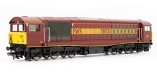 Pre-Owned Class 58030 EWS Diesel Locomotive - DCC Fitted