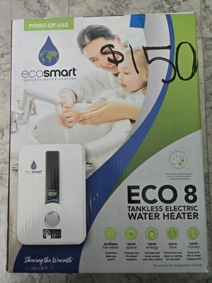 Eco-Smart Eco 8 Tankless Electric Water Heater 240V 8KW 