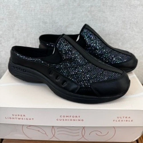 Mules Femme Easy Spirit Traveltime - Cuir Nappa, Semelle Intérieure Amovible Et Confortable - 2