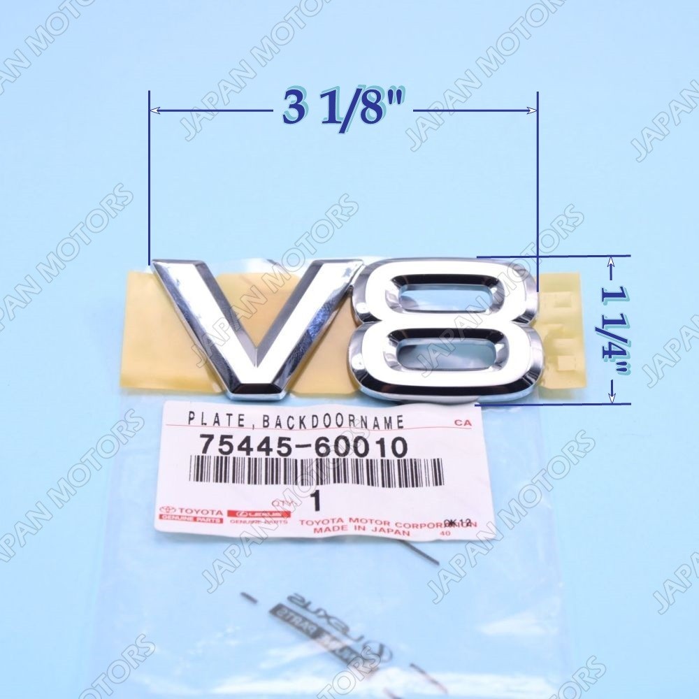 New OEM Toyota Land Cruiser Lexus GX470 Back Door Nameplate Emblem