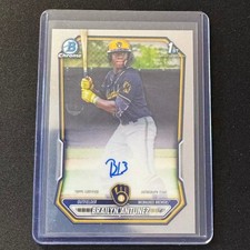 ⚙️BN 2026 BOWMAN CHROME BASE AUTO 1ST BRAILYN ANTUNEZ