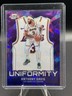 2023-24 Panini Contenders Optic - Uniformity Anthony Davis #18 Blue Cracked /75