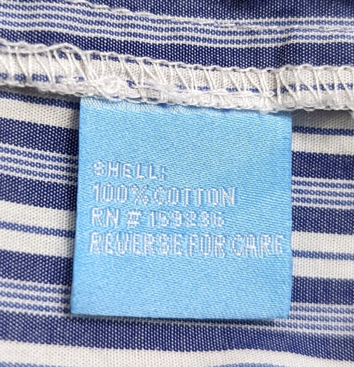 J McLaughlin Blue Stripe Patchwork Miranda Shirtd… - image 6