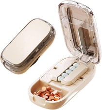 Pill Cutter Splitter for Cutting Multiple Pills, 1/2 1/4 Pill Cutter Splitter