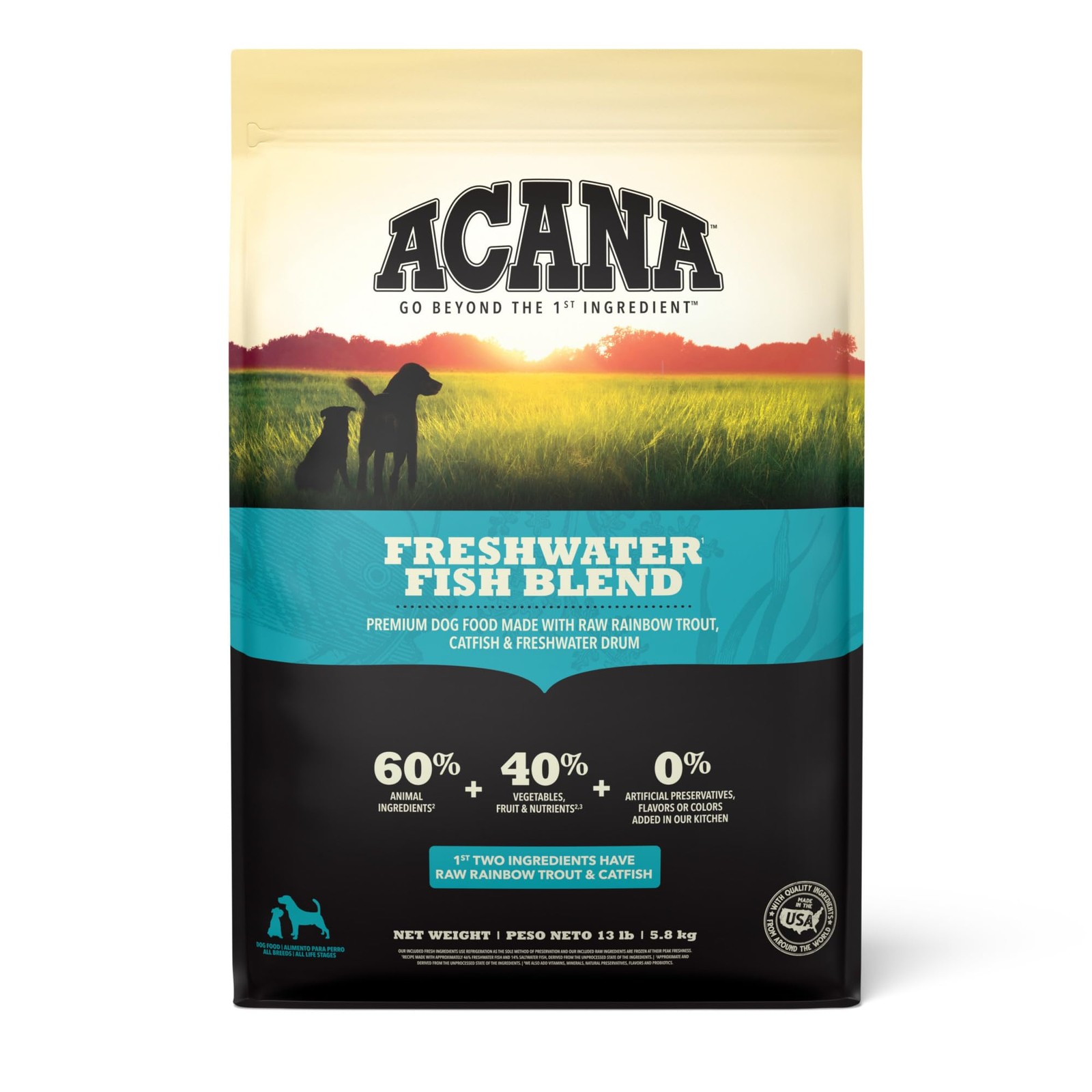 Freshwater Fish Recipe 13lb Bag