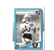 DONT'E THORNTON 2025 PANINI/SCORE #349 ***RATED ROOKIE*** PACK FRESH FREE SHIP