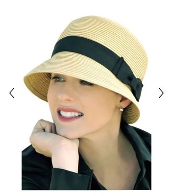 Straw Hat Beach Sun Cancer Floppy Women s Natural Color One Size