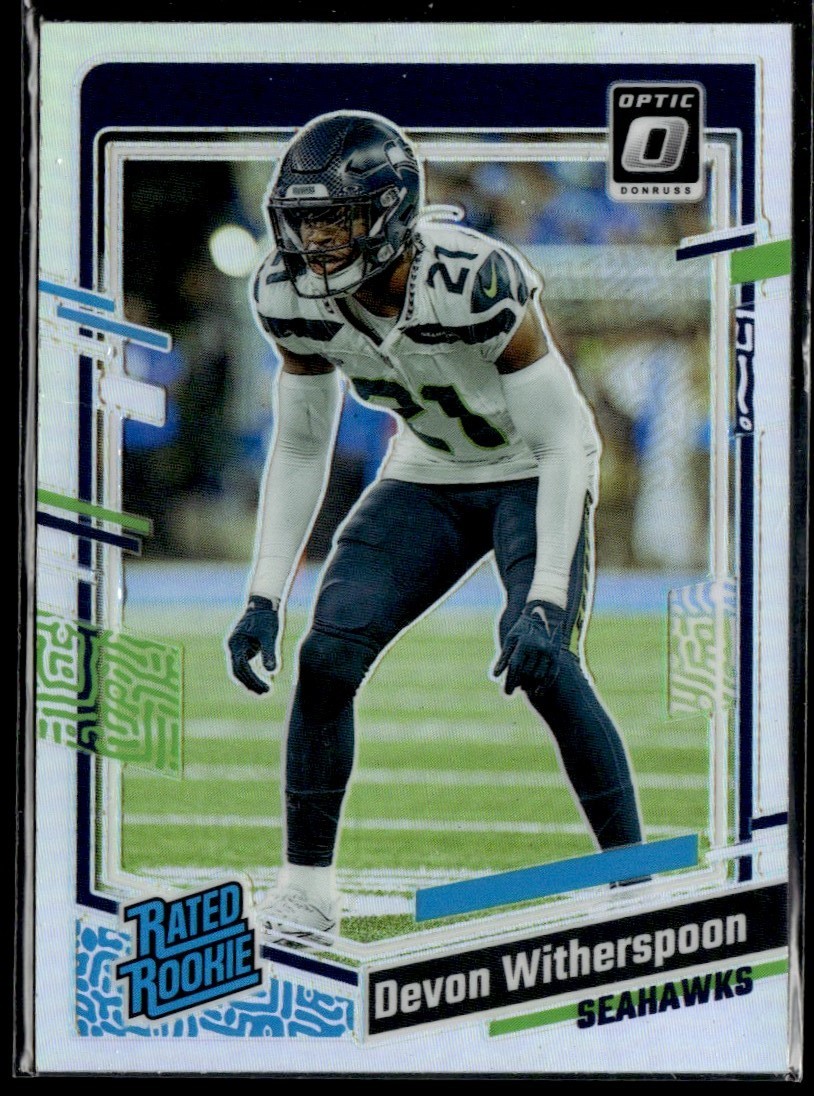 2023 Donruss Optic Holo Devon Witherspoon RC Seattle Seahawks #292
