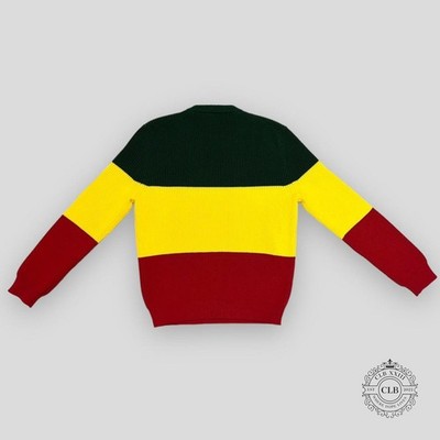 LOUIS VUITTON JAMAICAN STRIPE PULLOVER SWEATER | eBay