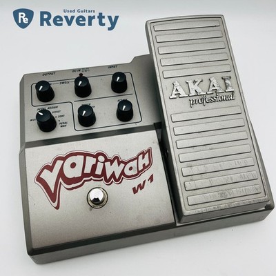 AKAI Professional Guitar Effect Pedal VARIWAH W1 Multi-Wah Pedal Rare Used