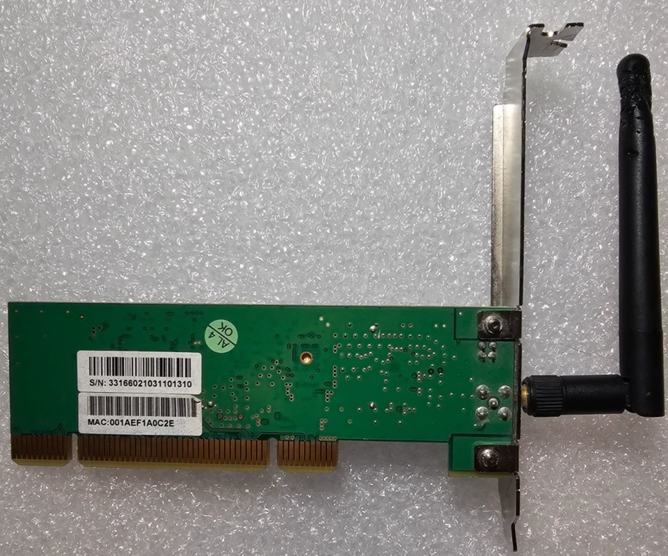 Rosewill RNX-G300EX LX Wireless PCI Card IEEE 802.11b/g PCI Up to 54Mbps - Image 2 of 3