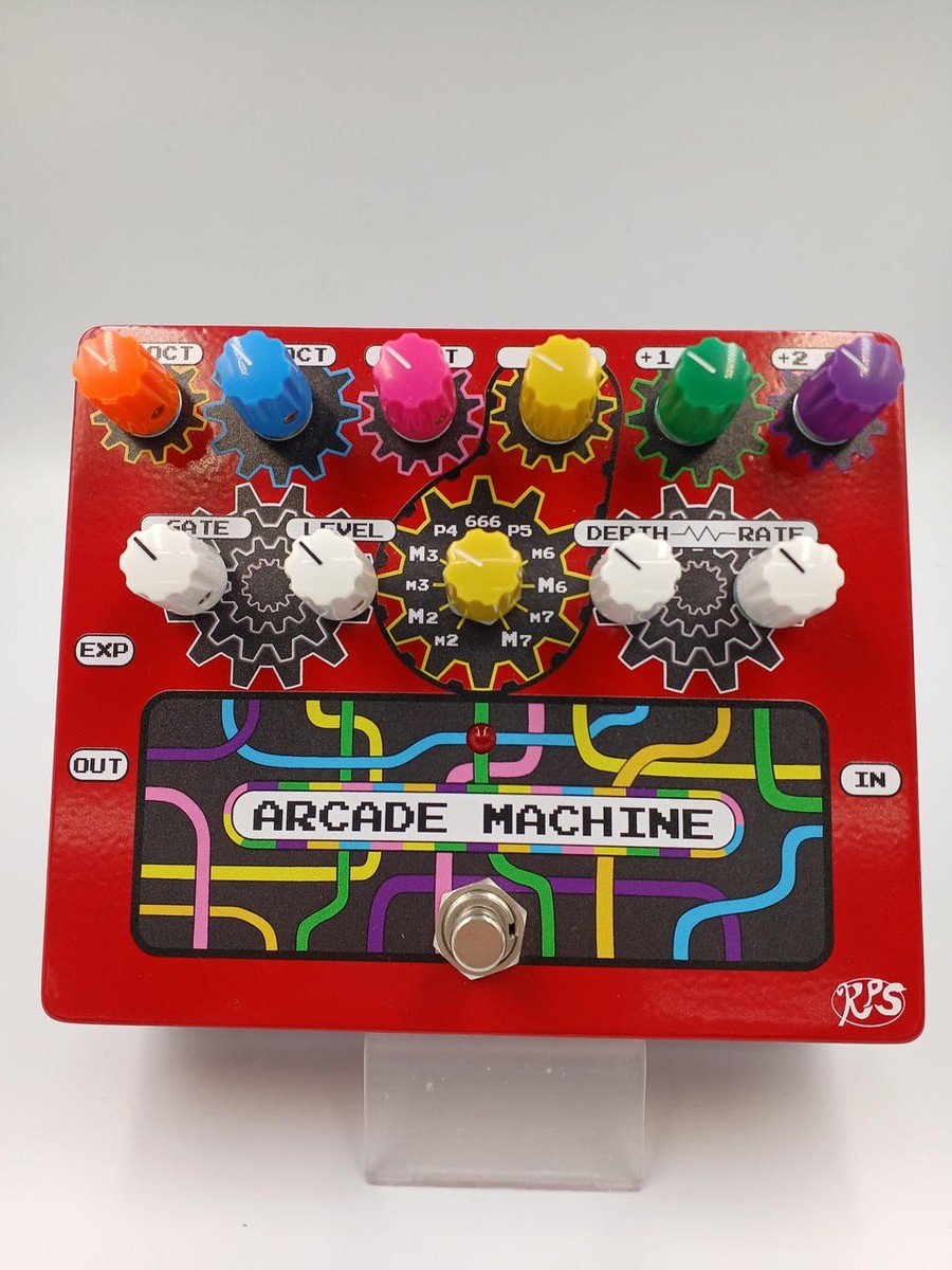 RPS EFFECTS ARCADE MACHINE Pedal w/ Box Manual Tested from Japan