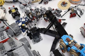 LEGO&reg; Star Wars&trade; Huge Lot Of Incomplete Built Sets 75281 7261 75135 75338 75379