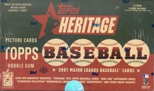 2001 Topps Heritage Baseball - YOU PICK - Complete Your Set (All NM/Mint)