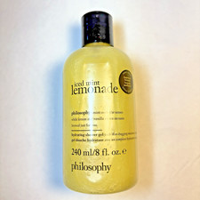 Philosophy Hydrating Shower Iced Mint Lemonade Gel 8 oz Sealed