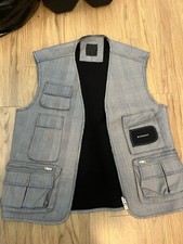 Men s Givenchy Sleeveless Cargo Vest Plaid Fa...