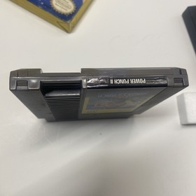Nintendo NES, POWER PUNCH II (2), Box Cartridge Styrofoam
