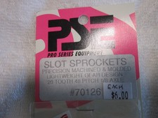 PARMA PSE SLOT SPROCKETS LIGHTWEIGHT GEAR 26TH 48 PITCH 1/8 AXLE 70126