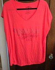 Universal Studios 1912 Strawberry Pink Short Sleeve T-shirt XL