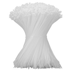 Armpow 12 Inch Zip Ties White 1000 PCS, 50 Lbs- Heavy Duty Tensile Strength, ...