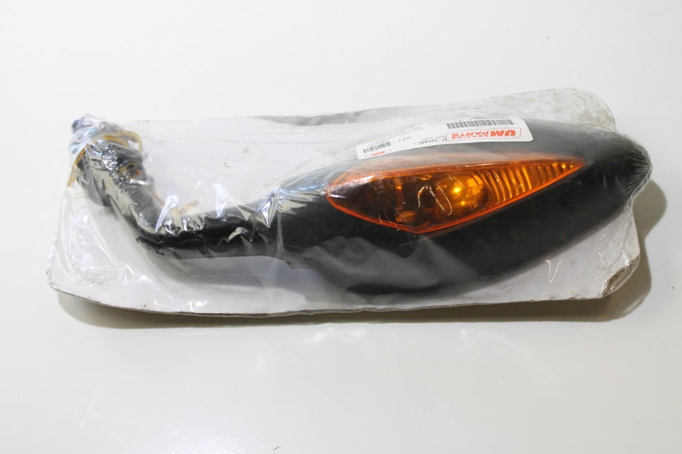 Espejo retrovisor scooter señal de giro derecho 10 mm UM-56500HS8860 Hyosung MS3 250 XPEED 250i Foto 3 de 4