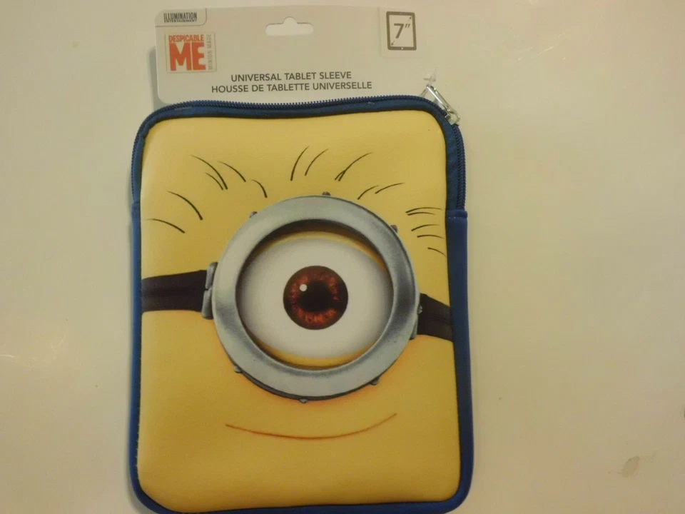 Estuche Despicable Me Minions Nuevo se adapta a tabletas e-reader y pc Foto 2 de 4