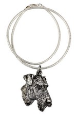 Airedale Terrier, Bingley Terrier - Dog necklace, unique jewellery for the dog f