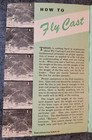 1947 Outdoor Trails Joe Godfrey Fish Calendar Kearns Equipment Milwaukee 8 Wis — photo 3