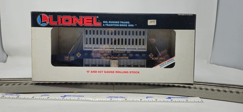 LIONEL ALLIS CHALMERS CONDENSER CAR 6-16349 O GAUGE TRAIN FREIGHT LOAD**NIB**