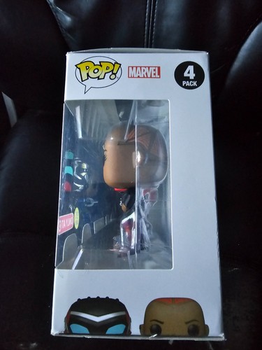 Black Panther Wakanda Forever Marvel Studios Funko Pop 4 pack BRAND NEW IN BOX - Picture 5 of 6