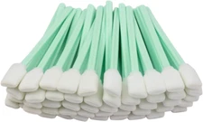 100pc 5.1" Square Rectangle Foam Cleaning Swab Sticks for Solvent Format Inkjet