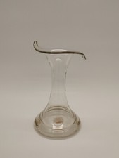 Vase en cristal Rastal - 26 cm - Soufflé à la bouche - Design Art Nouveau