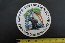 Ding Seal Every Ding Alright Surfboards 80's Hawaii V37C Vintage Surfing STICKER