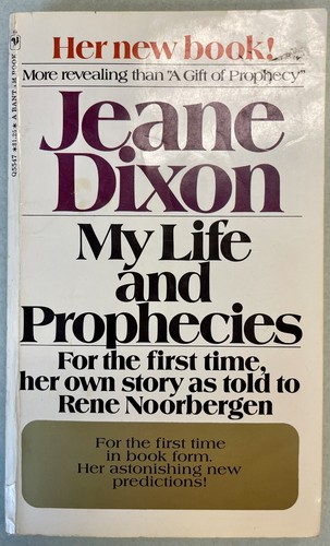 My Life and Prophecies by Jeane Dixon, Bantam paperback 1970 2nd printing - 第 1/11 張圖片