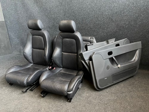 LEDER Sportsitze Ausstattung Audi TT 8N Sitze Lederausstattung schwarz