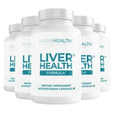 Pure Health Research Liver Health Vitamins - 60 Capsules
