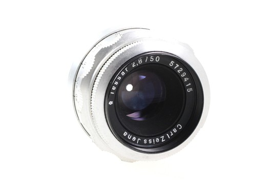 Objectif Zeiss Jena Tessar 50mm F/2,8 M42 – Fait En Allemagne – Occasion