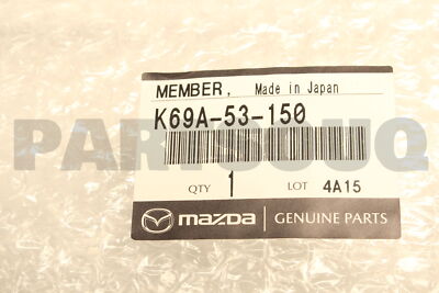 K69A53150 Genuine Mazda MEMBER,SHROUD-UPPER K69A-53-150 | eBay