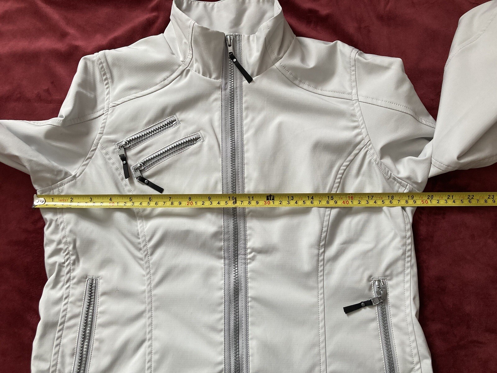 Marmot Softshell Gray Jacket Full Zip 5 Pockets W… - image 12