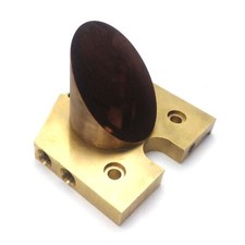 Kugler 15044 PF17950/7 Flat Copper Laser Mirror 90° ø49.5 OFHC w/Cooling Plate