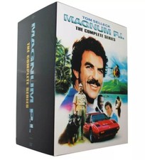 MAGNUM PI P.I. COMPLETE SERIES SEASONS 1-8 ( DVD 42 DISC BOX SET ) TOM SELLECK