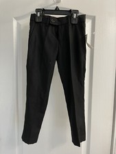 Isaac Mizrahi Boys Black Dress Pants Size 2 Slim Fit
