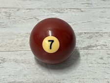 Replacement Vintage Billiard Pool Ball 2 1/4" Standard Regulation 7 Solid