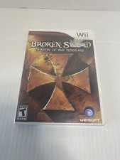 Nintendo Wii Broken Sword Shadow of the Templars, Brand New Factory Sealed.