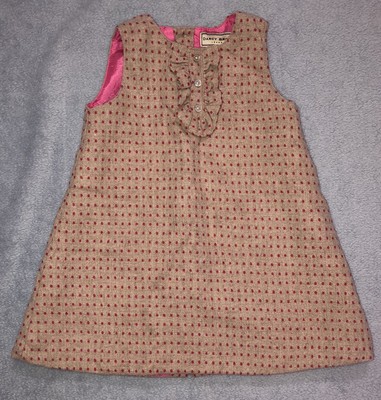 Darcy Brown London Baby Girls Wool Blend Dress EUC Size 12 Months