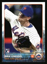 2015 Topps RC #486 Erik Goeddel Rookie