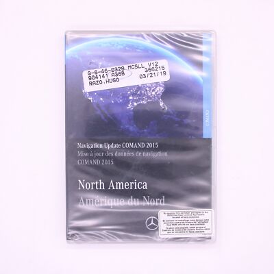 Genuine Mercedes-Benz MCSLL V12 Navigation Update 2015 Part Number - Q-6-46-0328