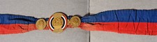 CEINTURE DE CHAMPION DE FRANCE AMATEUR 1962 POIDS COQ BOXE