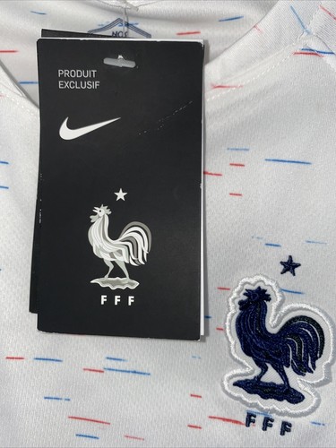France National Team 2018 Away Football Shirt Size 7-8 Nike Euros Rare Brand New - Picture 3 of 9
