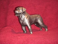 Estatua de peltre macizo Rotweiler